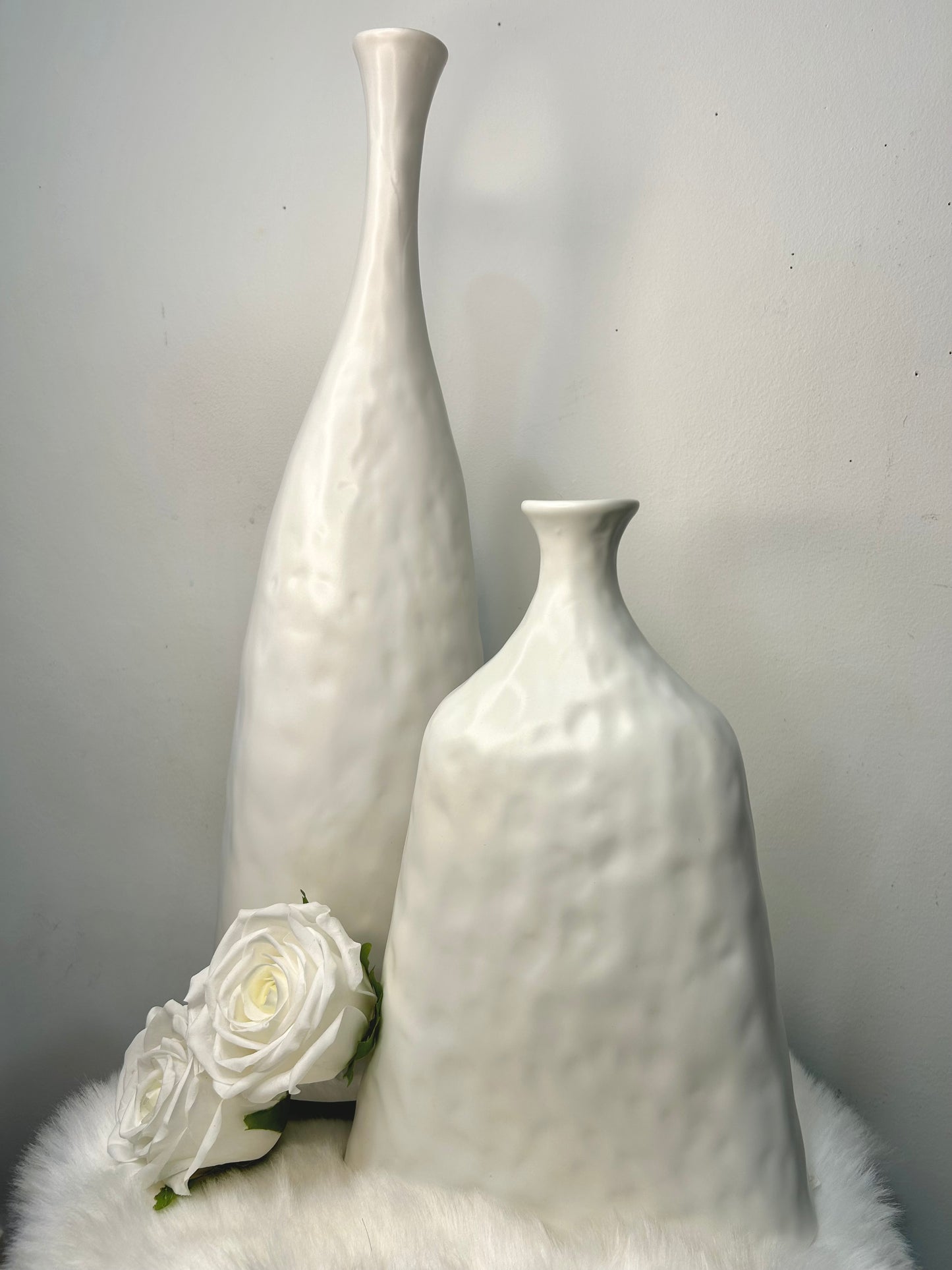 Vase Zihao Ceramique Blanc Small