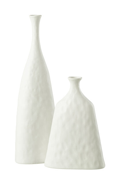 Vase Zihao Ceramique Blanc Large